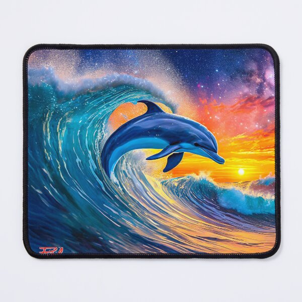 Item preview, Dolphin Curl Design By Rich AMeN Gill designed and sold by RichAMeNGill.