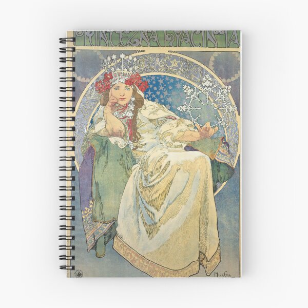 Artikelvorschau, Alphonse Mucha Prinzessin Hyazinthe 1911 entworfen und verkauft von maniacfitness.