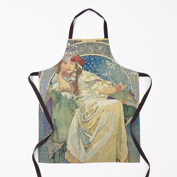 Item preview, Alphonse Mucha Princess Hyacinth 1911 designed and sold by maniacfitness.