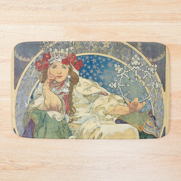 Item preview, Alphonse Mucha Princess Hyacinth 1911 designed and sold by maniacfitness.