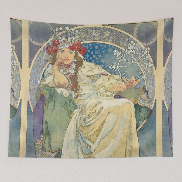 Item preview, Alphonse Mucha Princess Hyacinth 1911 designed and sold by maniacfitness.