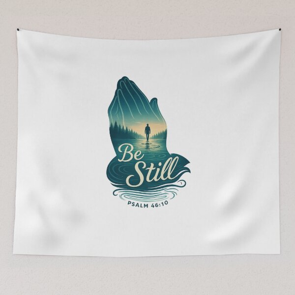 Item preview, Be Still Bible Christian designed and sold by GoodwillDesigns.