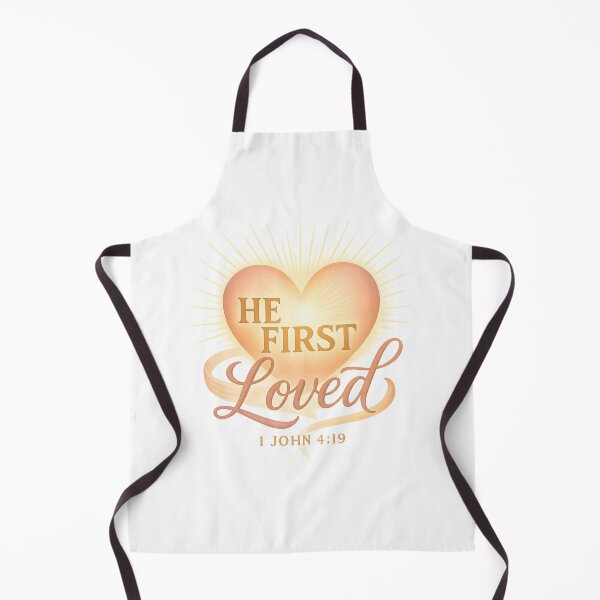 Item preview, He First Loved 1 John 4:19 Bible Christian designed and sold by GoodwillDesigns.