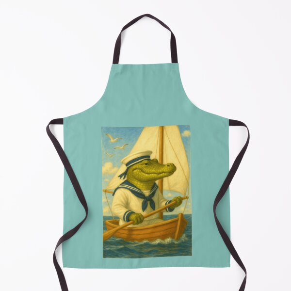 Item preview, Captain Croc Sets Sail designed and sold by Animalistics.