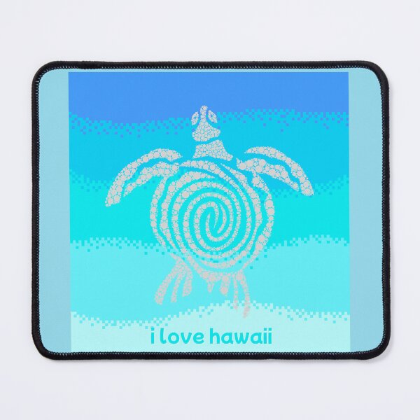 Item preview, "i love hawaii" Honu and Sea designed and sold by YsDesignsHawaii.