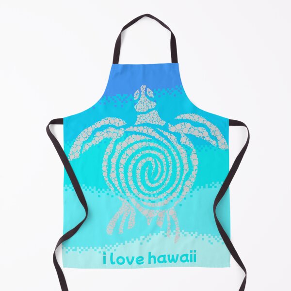 Item preview, "i love hawaii" Honu and Sea designed and sold by YsDesignsHawaii.