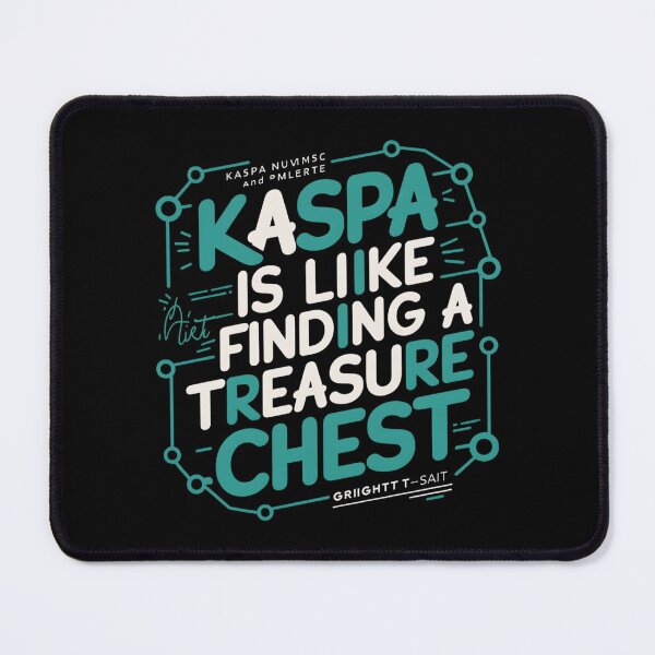 Item preview, Your Work Your Block Kaspa designed and sold by RadDeck.
