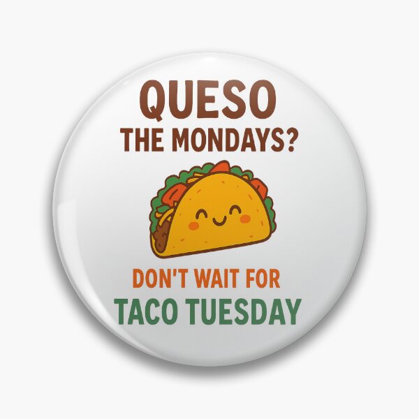 Item preview, Queso the Mondays designed and sold by Mood Twist.