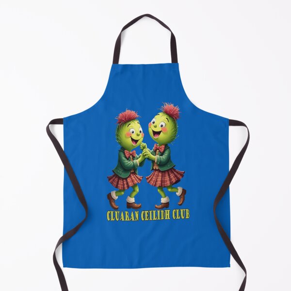 Item preview, Cluaran Ceilidh Club Scottish Thistles Wearing Plaid designed and sold by taiche.