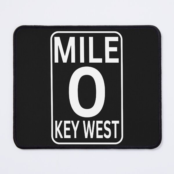 Item preview,  Key West   mile highway marker 0 florida 2025 designed and sold by erozzz.