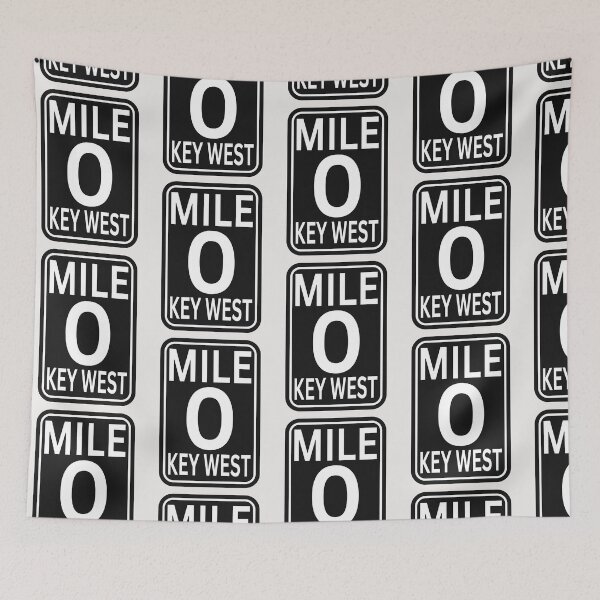 Item preview,  Key West   mile highway marker 0 florida 2025 designed and sold by erozzz.
