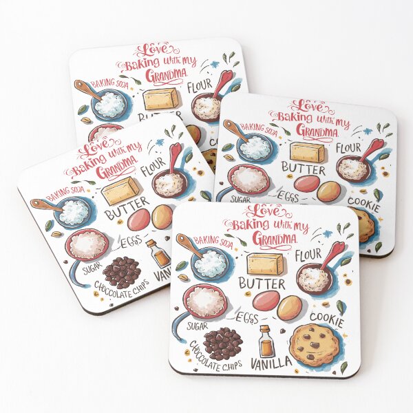 Item preview, Love Baking With My Grandma – Sweet Family Kitchen Memories designed and sold by MAGICKEY2024.