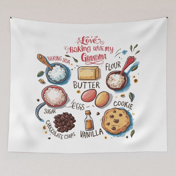 Item preview, Love Baking With My Grandma – Sweet Family Kitchen Memories designed and sold by MAGICKEY2024.