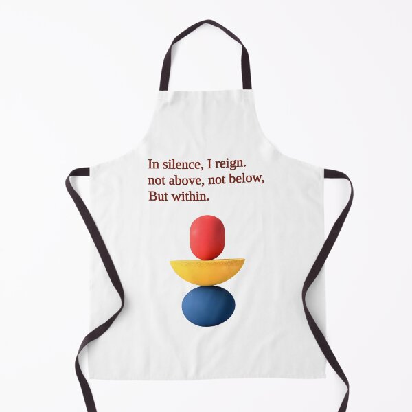 Item preview, “In Silence, I Reign” Composure Is Command, motivational quote design designed and sold by TR_fairydesigns.