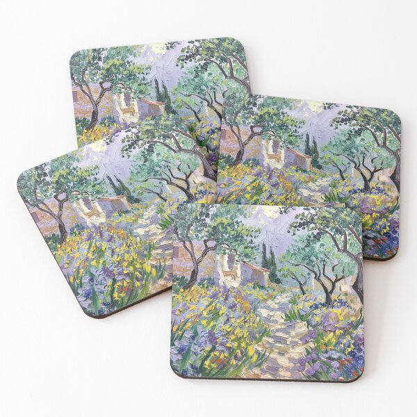 Item preview, Sunlit Lavender Garden Path | Impressionist Painting of Provence, France designed and sold by CARRAANN.