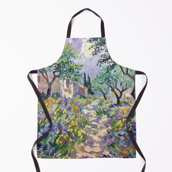 Item preview, Sunlit Lavender Garden Path | Impressionist Painting of Provence, France designed and sold by CARRAANN.