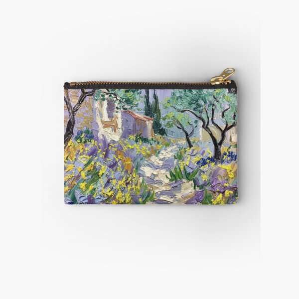 Item preview, Sunlit Lavender Garden Path | Impressionist Painting of Provence, France designed and sold by CARRAANN.