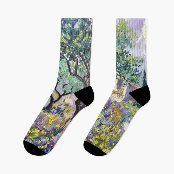 Item preview, Sunlit Lavender Garden Path | Impressionist Painting of Provence, France designed and sold by CARRAANN.