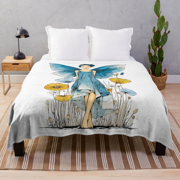 Item preview, a full-body portrait of a stunningly beautiful serene anime whimsical faerie designed and sold by wonderisland.