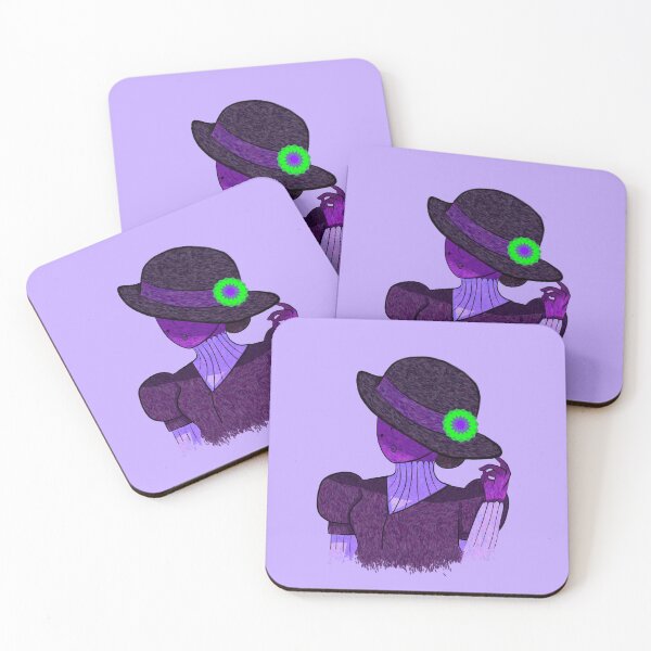 Artikelvorschau, Purple Woman With Hat entworfen und verkauft von Laura-Rosa.