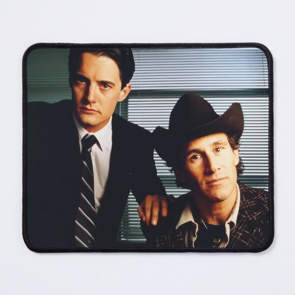 Item preview, Twin Peaks Donut Squad – Agent Cooper and Sheriff Truman Art Print and Poster designed and sold by TheTwinPeaks.