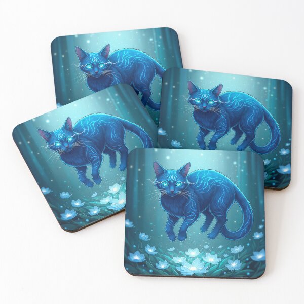 Item preview, Floating Sapphire Cat designed and sold by DeusLule.