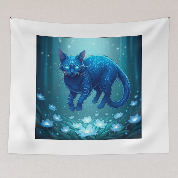 Item preview, Floating Sapphire Cat designed and sold by DeusLule.