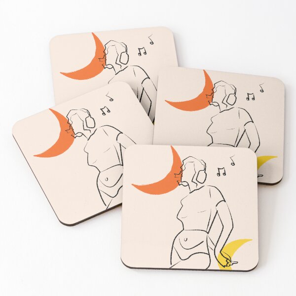 Item preview, Lost in Music, Swaying with the Moons and Melodies, Kissing the Night, Holding the Dawn designed and sold by Kintsugi99.