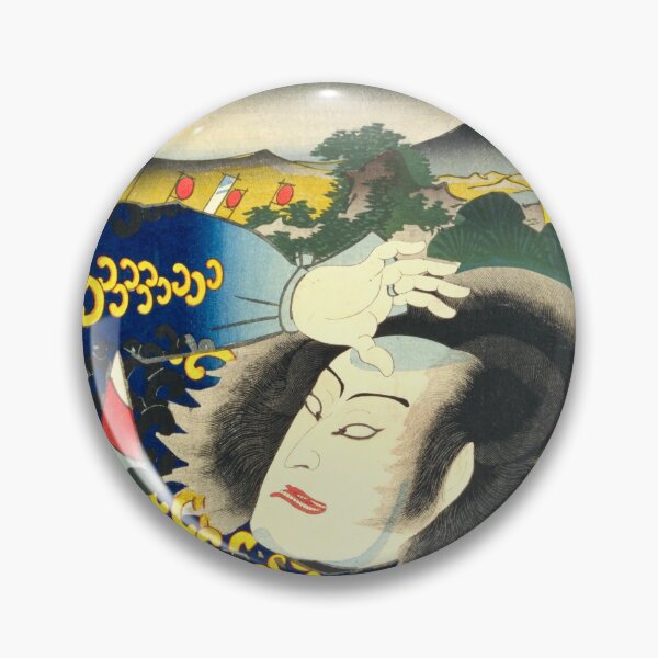 Item preview, Samurai from Kabuki Theater– Japanese Ukiyo-e Art Print "Higuchi Jiro" designed and sold by Ukiyoe Spirit.