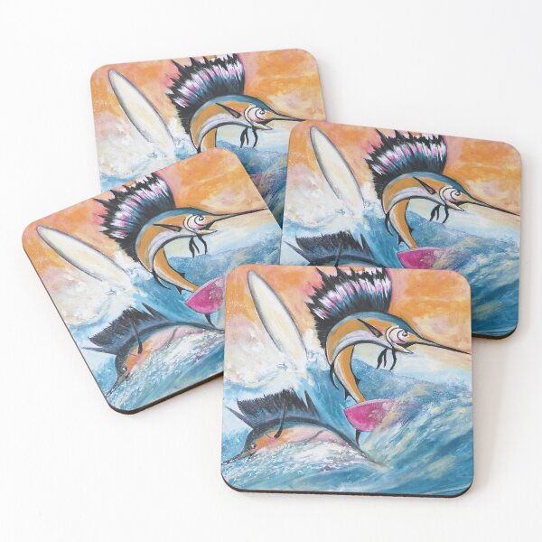 Item preview, Two competitive sailfish surfers designed and sold by GrassoGraphics.