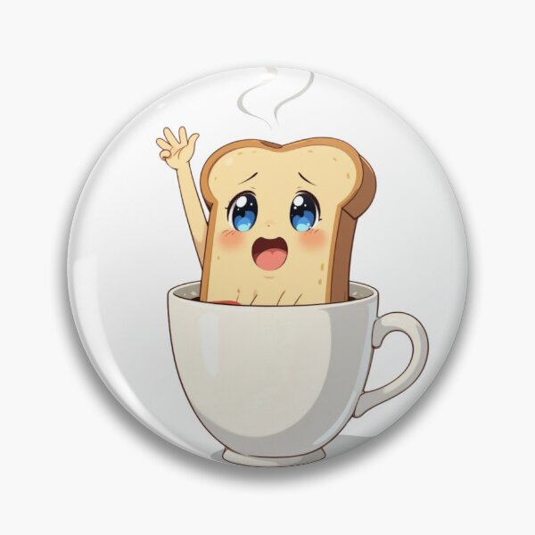 Item preview, Anime Toast in a Cup – Kawaii Morning Dip designed and sold by PRIME4YOU.