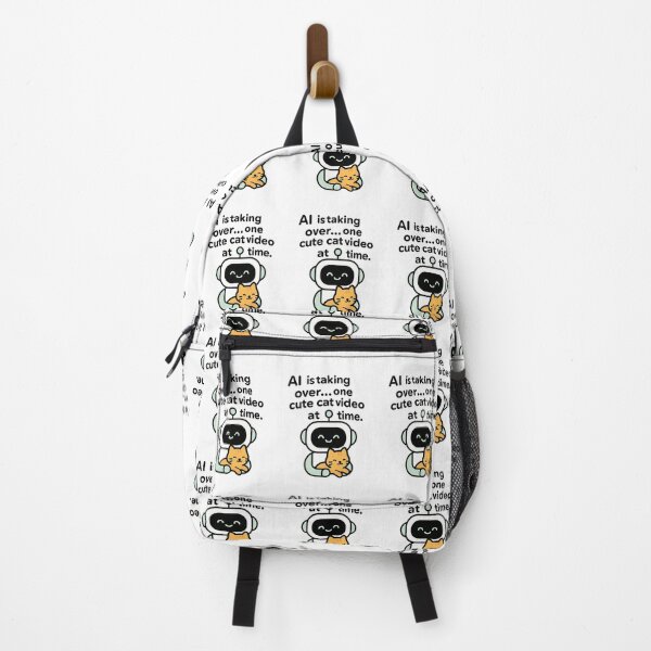 Item preview, AI's Plan: Cute Cat Video Takeover designed and sold by MasCorner.