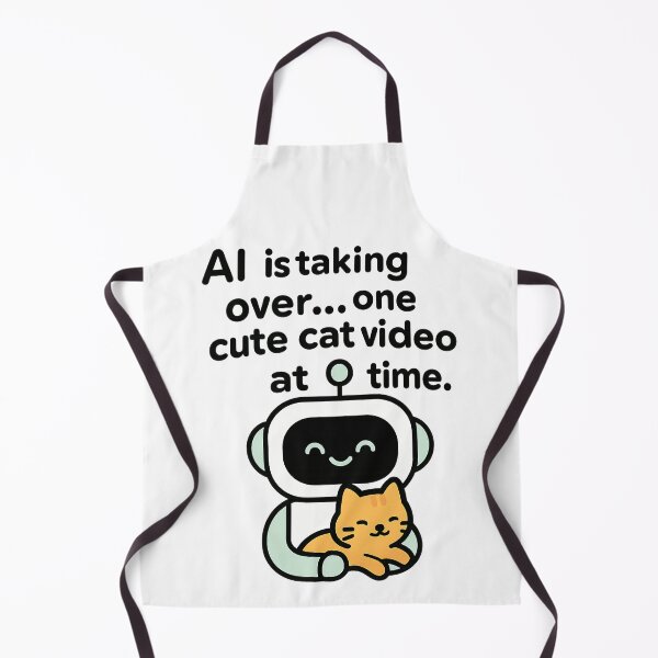 Item preview, AI's Plan: Cute Cat Video Takeover  designed and sold by MasCorner.