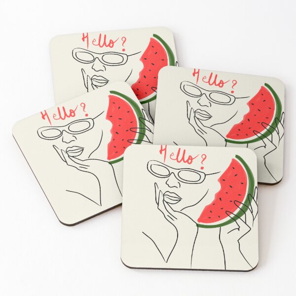 Item preview, Hello? Watermelon Calling!, Chillin’ and Chatting with My Juicy Watermelon designed and sold by Kintsugi99.