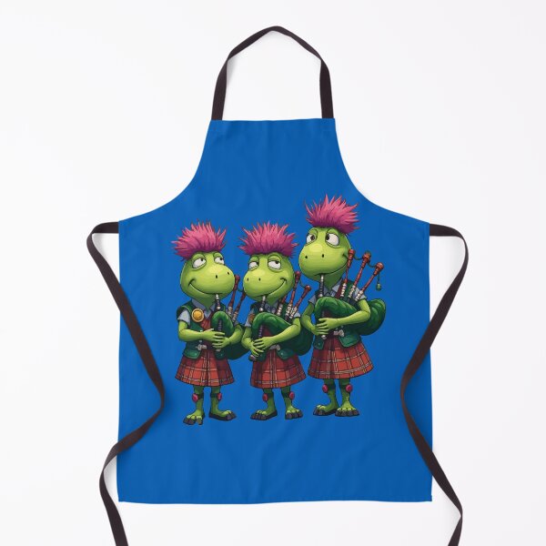 Item preview, Bagpipers for Burns Supper Scottish Thistles Wearing Plaid designed and sold by taiche.