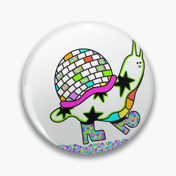 Item preview, Disco Snail designed and sold by LiminalMoonArt.