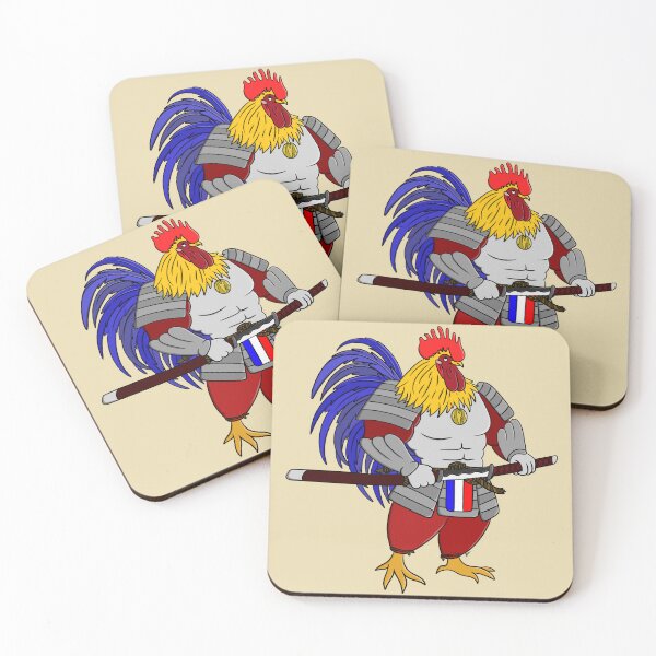 Item preview, Samurai Rooster designed and sold by YoungWildWeird.
