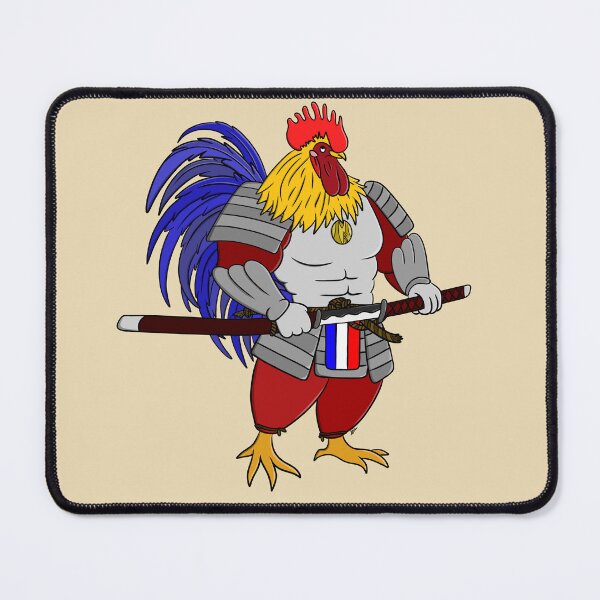 Item preview, Samurai Rooster designed and sold by YoungWildWeird.