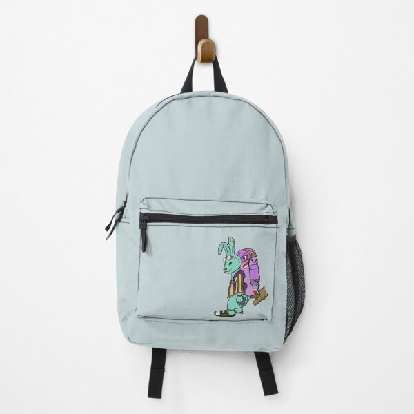 Item preview, Backpacker Bunny designed and sold by YoungWildWeird.