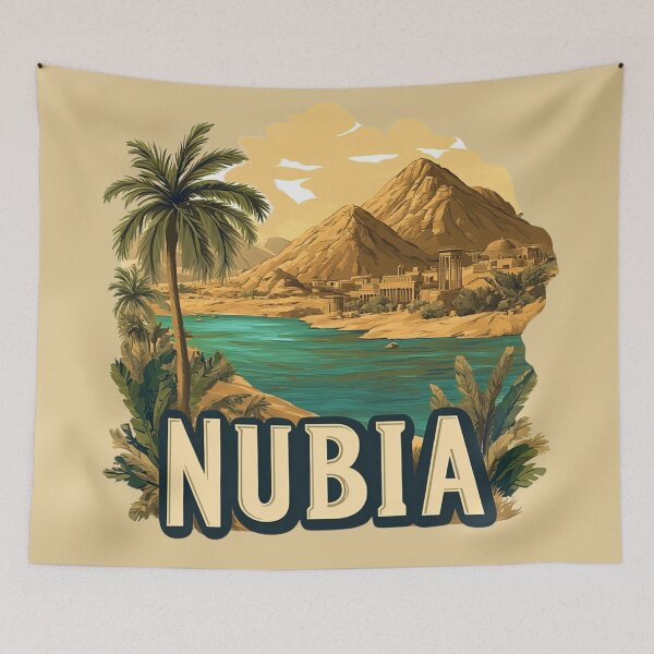 Item preview, Nubia - Ancient Scenery and Nile Valley designed and sold by Myra365Art.