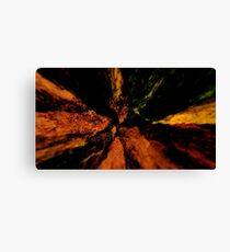Abstract colorful explosion rocks nature energy illustration Canvas Print