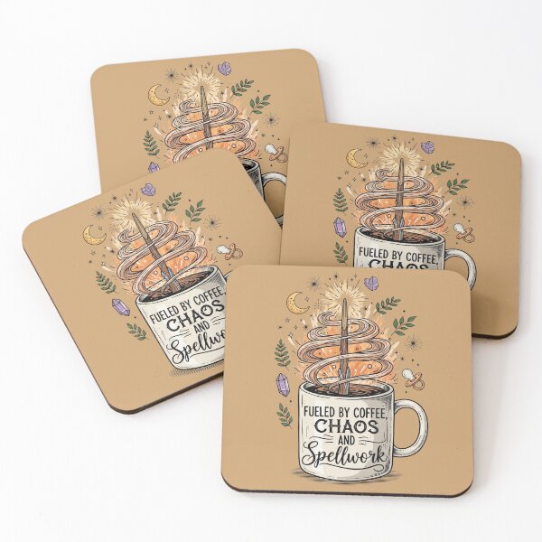 Item preview, Fueled by Coffee, Chaos & Spellwork (Witch Mom Life Edition) designed and sold by ByElise.
