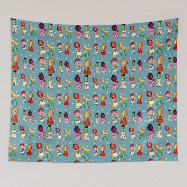 Item preview, Fruit and veg medley  designed and sold by The kitschy Citrus.
