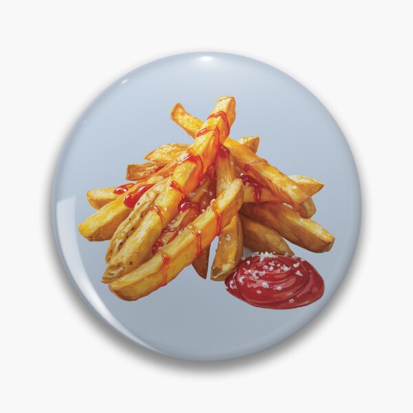Item preview, French Fries with Ketchup and Sea Salt designed and sold by Alicia Chee.