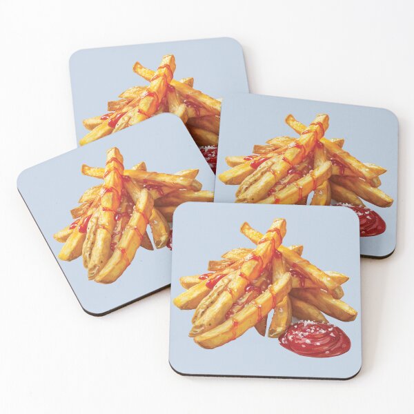 Item preview, French Fries with Ketchup and Sea Salt designed and sold by Alicia Chee.