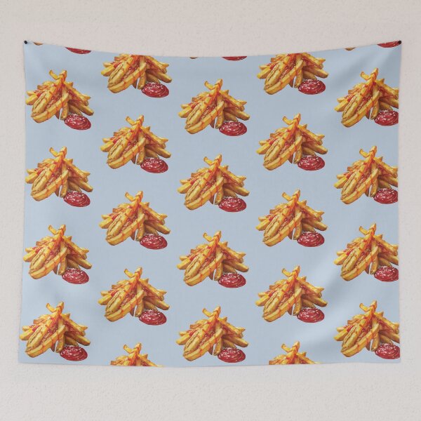 Item preview, French Fries with Ketchup and Sea Salt designed and sold by Alicia Chee.
