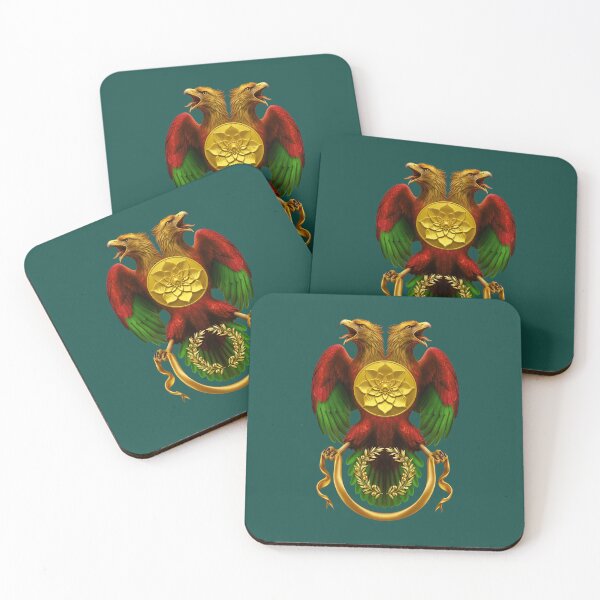 Item preview, ORIGINAL: Modern photographic version of l’Asso di denari Italian playing card two headed eagle – Club Italiano. designed and sold by mirrorimages.