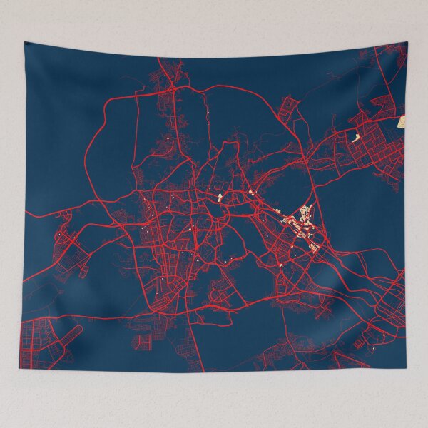 Item preview, Mecca City Map of Saudi Arabia - Hope designed and sold by deMAP.