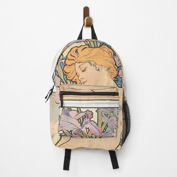 Item preview, Alphonse Mucha The Flowers Iris designed and sold by maniacfitness.