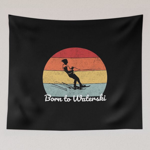 Item preview, Born to Waterski designed and sold by musthavewords.